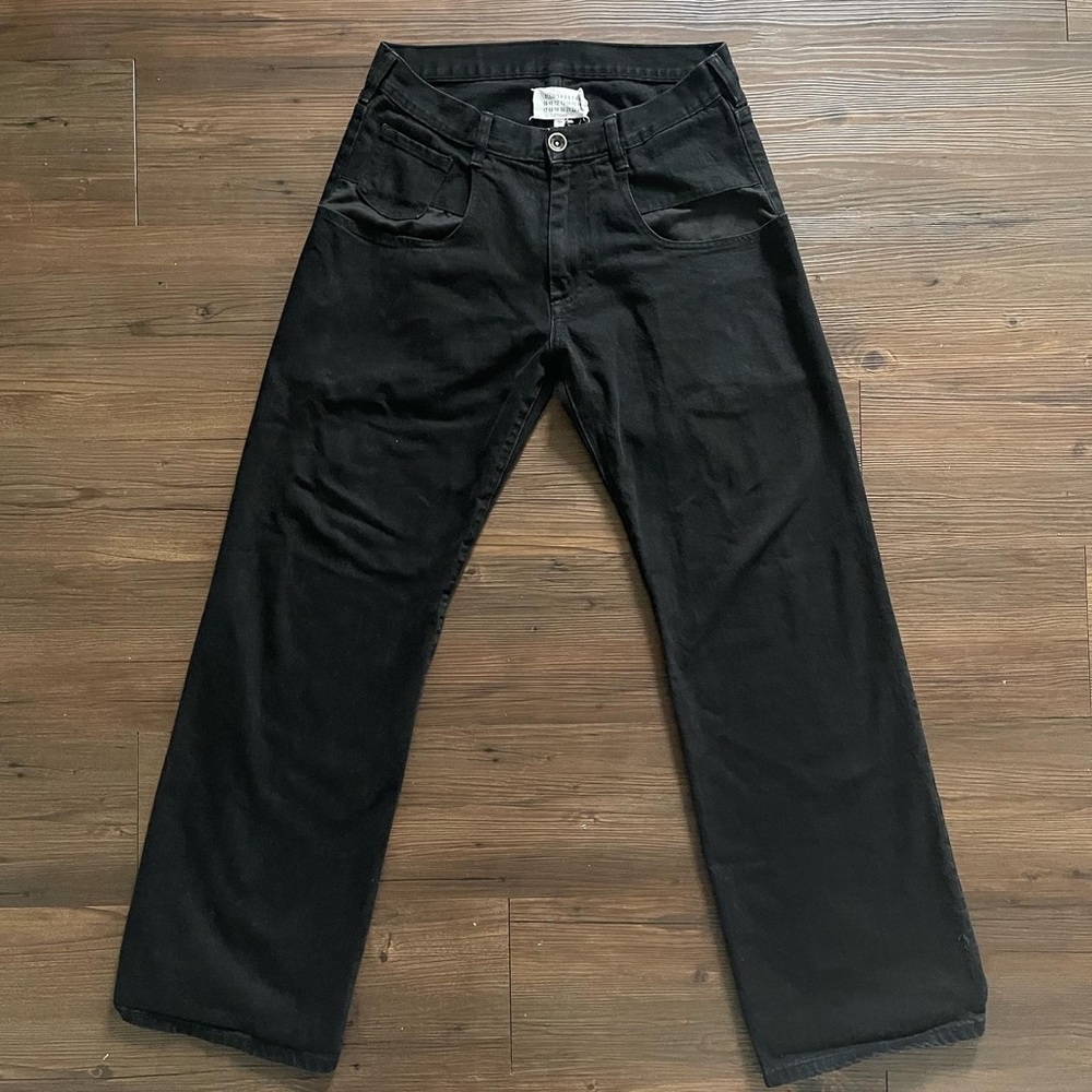Maison Margiela Black Contrast Pocket Jeans